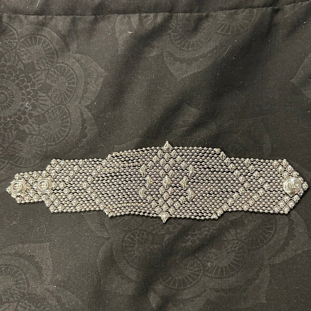 LIQUID SILVER CUFF BRACELET